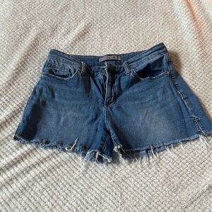 Joe's Jeans Distressed Blue Jean Shorts